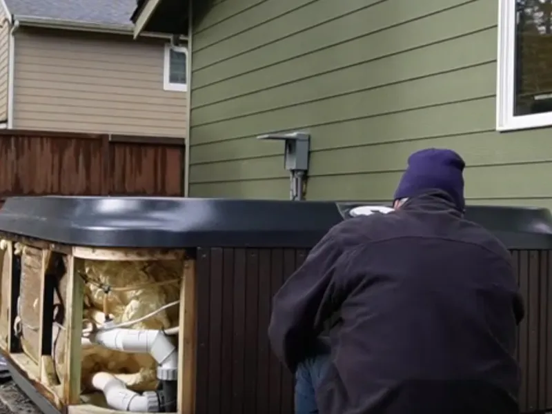 Hot tub removal service tacoma wa
